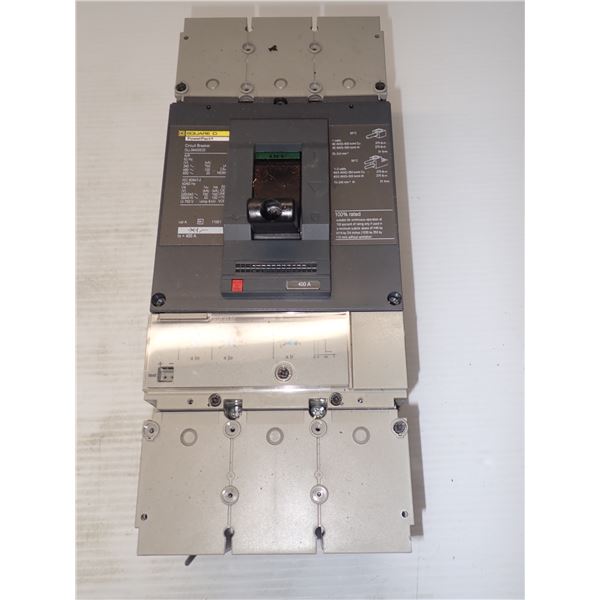 Square D #DLL36400E20 Circuit Breaker