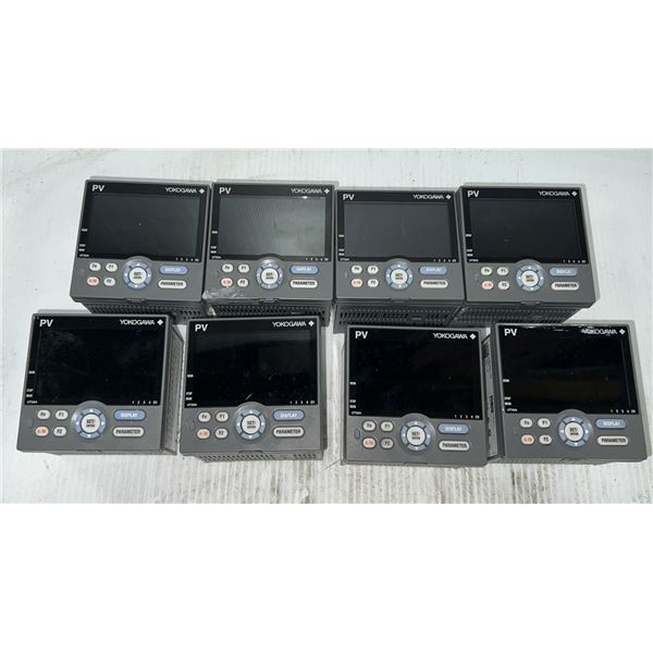 Lot of (8) Yokogawa #UT35A Controllers