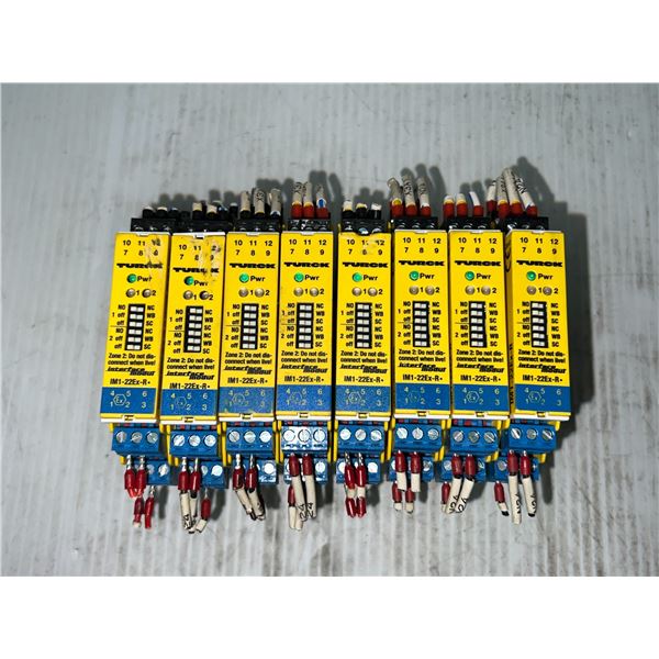 Lot of (8) Turck #IM1-22Ex-R Modules