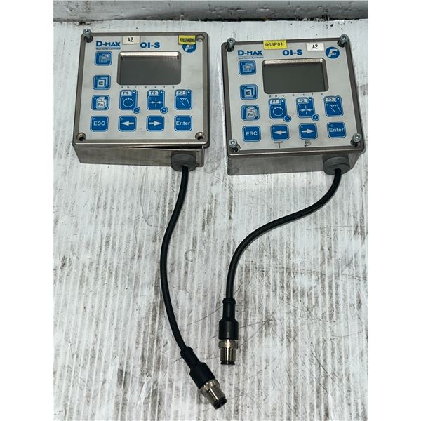 Lot of (2) Fife #DMAX OI-S / M332765 Web Guide Controllers