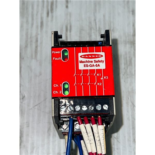 Banner #ES-GA-5A Machine Safety Module