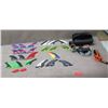 Image 1 : Multiple FCS Surfboard Fins Misc Sizes, Dakine & Sticky Bumps Leashes in Case