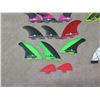 Image 3 : Multiple FCS Surfboard Fins Misc Sizes, Dakine & Sticky Bumps Leashes in Case