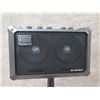 Image 2 : Roland Stereo E4M3296 Mobile Cube Amplifier on Tripod Stand