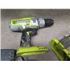 Image 4 : Ryobi P4221TH Angle Grinder & P250 Drill Driver w/ One+ Batteries