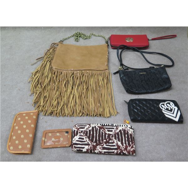 Multiple Bags & Wallets: Calvin Klein, Carlos, Fringed, DB, etc