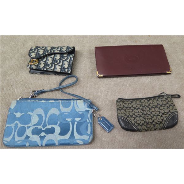 Multiple Change Purses & Wristlet: Christian Dior, Monogrammed, etc
