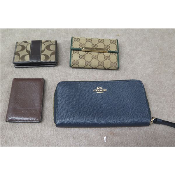 Multiple Monogrammed Change Purses & Wristlet