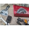 Image 11 : Bottle & Floor Jack, HYT Rapid Chargers, Tools, etc in Bucket