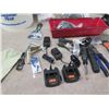 Image 6 : Bottle & Floor Jack, HYT Rapid Chargers, Tools, etc in Bucket