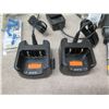 Image 7 : Bottle & Floor Jack, HYT Rapid Chargers, Tools, etc in Bucket