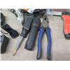 Image 9 : Bottle & Floor Jack, HYT Rapid Chargers, Tools, etc in Bucket