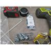 Image 12 : Multiple Hand Tools: Wrenches, Screwdrivers, Pliers, etc w/ Ryobi P271 Drill in Case