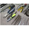 Image 7 : Multiple Hand Tools: Wrenches, Screwdrivers, Pliers, etc w/ Ryobi P271 Drill in Case