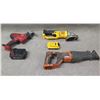 Image 1 : Milwaukee 2625-20 Hackzall & Ridgid R8641 Reciprocating Saw, DeWalt DCG412 Grinder, etc