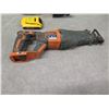 Image 8 : Milwaukee 2625-20 Hackzall & Ridgid R8641 Reciprocating Saw, DeWalt DCG412 Grinder, etc