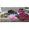 Image 1 : Misc Clothing: Embroidered Vest, Nasty Girl Mini Skirt, Shorts, Women's Sandals, etc
