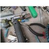 Image 10 : Multiple Hand Tools: Wrenches, Screwdrivers, Bolt Cutters, etc & Box Black Rope