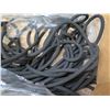 Image 8 : Multiple Hand Tools: Wrenches, Screwdrivers, Bolt Cutters, etc & Box Black Rope