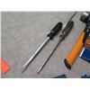 Image 10 : Multiple Hand Tools: Copper & Aluminum Snips, Fireside Friend Splitting Tool, Hammer, etc