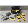 Image 1 : Multiple DeWalt Battery Packs, Misc Sizes, Charger, Prosensor & Carry Bag