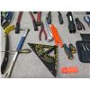 Image 12 : Multiple Hand Tools: Bolt Cutters, Pry Bar, Pliers, Bit Sets, Pipe Wrench, Drivers, etc