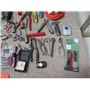 Image 2 : Multiple Hand Tools:  Wrenches, Pliers, Ratchets & Sockets, Extension Cord, etc in Case