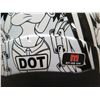 Image 4 : M DOT Motorcycle Helmet w/ Design & Face Shield