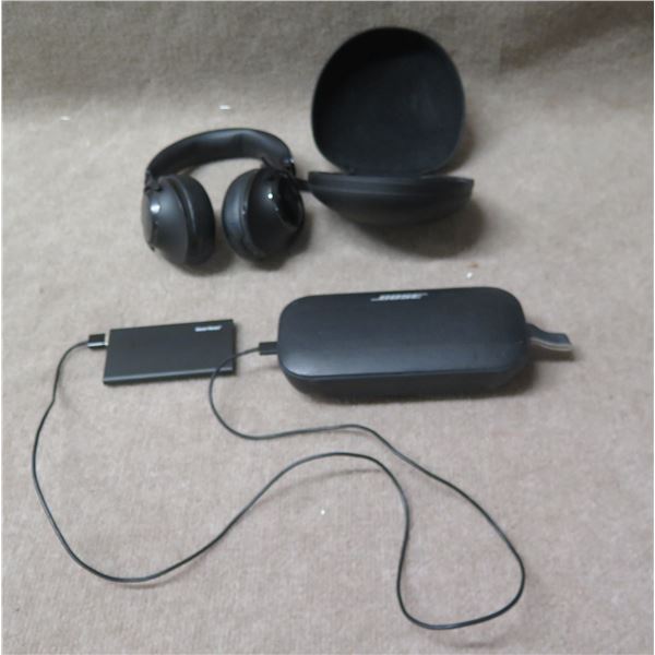 JBL CLUB950NC Noise Cancelling Headphones, Bose Speaker & Gear Head Powerbank