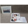 Image 1 : Elvis Hawaii 1975 Artwork Signed Michael Daly 2014 & Diamond Head Photo