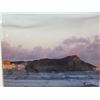 Image 9 : Elvis Hawaii 1975 Artwork Signed Michael Daly 2014 & Diamond Head Photo