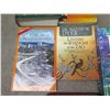 Image 7 : Multiple Books: Dictionary, Heart Thoughts, GED Test, La Belle France, etc