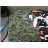 Image 16 : Misc Clothing: Ball Caps, Sneakers & Sandals, Hawaiian Print Shorts, etc