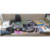 Image 1 : Misc Clothing: Ball Caps, Sneakers & Sandals, Hawaiian Print Shorts, etc
