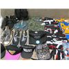 Image 3 : Misc Clothing: Ball Caps, Sneakers & Sandals, Hawaiian Print Shorts, etc