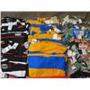 Image 8 : Misc Clothing: Ball Caps, Sneakers & Sandals, Hawaiian Print Shorts, etc