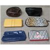 Image 1 : Qty 6 Wallets & Change Purses: Betty Boop, Cote D'Azur, Monogrammed, etc