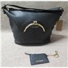 Image 1 : Steve Madden Black Tote Bag w/ Exterior Change Purse & Matching Card Wallet