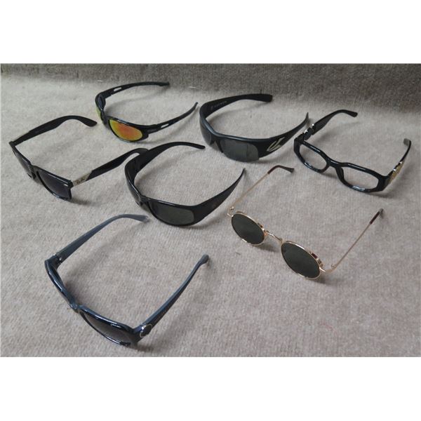 Qty 7 Pair Glasses: Hilfiger, Ray-Ban, Edge, etc