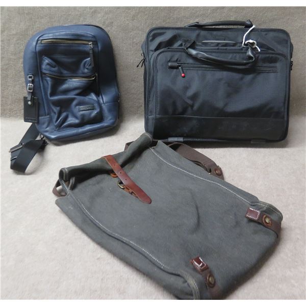 Tumi Backpack, Messenger Bag & Lenovo ThinkPad Case