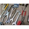Image 13 : Multiple Hand Tools:  Wrenches, Pliers, Hammers, Lights, Bits, etc in Case