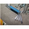 Image 15 : Multiple Hand Tools:  Wrenches, Pliers, Hammers, Lights, Bits, etc in Case