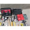 Image 2 : Multiple Hand Tools:  Wrenches, Pliers, Hammers, Lights, Bits, etc in Case