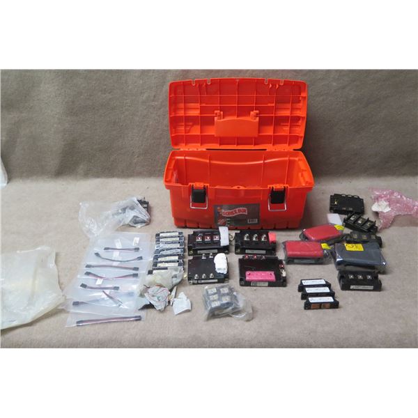 Multiple PRX Powerex CM4308A2 Dual SCR Modules, Semi-Conductor Products in Case