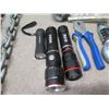 Image 11 : Multiple Hand Tools: Hammer, Pliers, Flashlights, Chains, Sockets, Saw Blades, etc