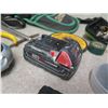 Image 8 : Multiple Hand Tools: Hammer, Pliers, Flashlights, Chains, Sockets, Saw Blades, etc