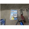 Image 14 : Multiple Hand Tools: Humidity Meter, Hammers, Pliers, Wrenches, Bits, Drivers, etc