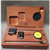 Image 1 : L.S. Starrett Co. 25-181 Dial Indicator Calibrated w/ 657 Indicator Holder in Case