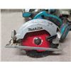 Image 2 : Qty 2 Makita BSS611 Circular Saws, Paslode 5300 Nailer, Black & Decker LDX120 Drill, etc