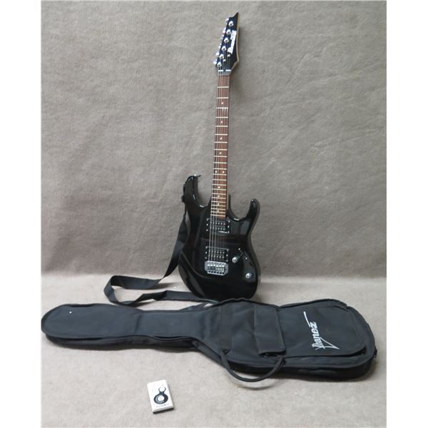 Gio Ibanez 6-String Electric Guitar, First Act Tuner & Gig Bag